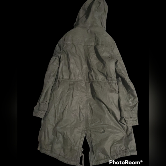 Micheal Kors olive green Parka - Picture 3 of 4